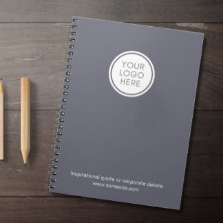 Bedrijfs Notitieboek met logo en bedrijfsinfo