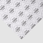 Bedrijfs- of zakelijke verpakkingen Tissue Paper Tissuepapier (Detail)