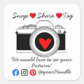 Bedrijfs onverwacht label van het aandeel Dank u p (Voorkant)