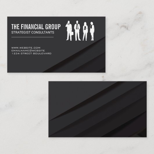 Bedrijfs Professionals | Adviseurs Visitekaartje (Voorkant / Achterkant)