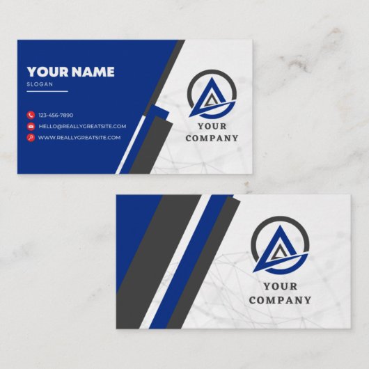 Bedrijfs Professioneel Beste Visitekaartje van het (Voorkant / Achterkant)