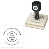 Bedrijfs Professionele Logo hier Rubberstempel (Gestempeld)