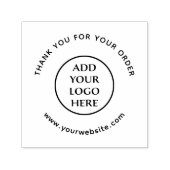 Bedrijfs Professionele Logo hier Zelfinktende Stempel (Design)