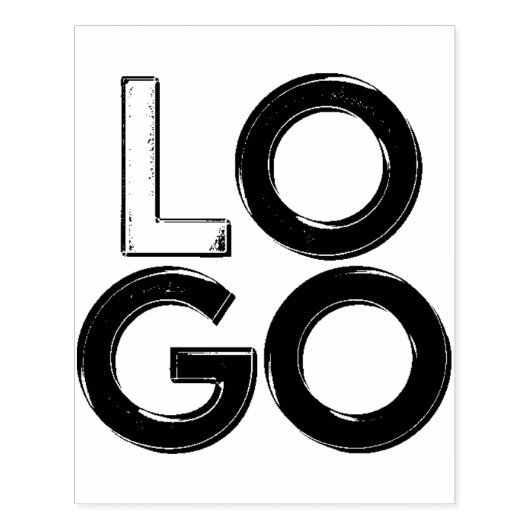 Bedrijfs Professionele Logo Rubberstempel (Afrduk)