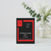 Bedrijfs-/promotiekaart - met 2010-agenda visitekaartje (Staand voorkant)