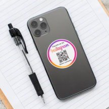 Bedrijfs-QR-code van Instagram