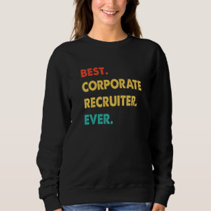Bedrijfs Recruiter Professie Beste ondernemingsrec Trui