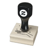 Bedrijfs relatie zorg rubberstempel (Stempel)