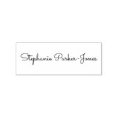 Bedrijfs Script Naam Zakelijke Handtekening Rubberstempel (Afrduk)