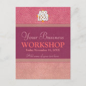 Bedrijfs Seminar de sjabloon van de Uitnodiging va (Voorkant)