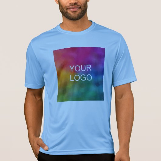 Bedrijfs Sjabloon uploadt de Mannen van de Logo va T-shirt (Voorkant)