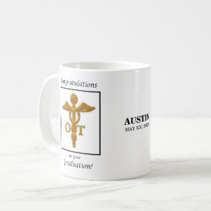 Bedrijfs Therapie Afstuderen Antiek Gold Kijk Koffiemok