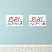 Bedrijfs therapie Funny Quote Muurkunst Sets (Houten vloer)