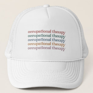 Bedrijfs therapieretro op het Afstudeerder van stu Trucker Pet