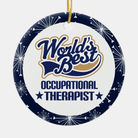 Bedrijfs Therapist Gift Ornament (Voorkant)