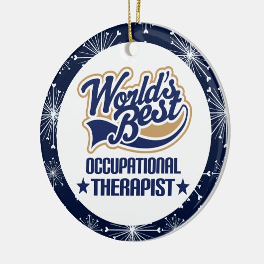 Bedrijfs Therapist Gift Ornament (Links)