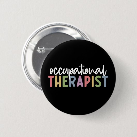 Bedrijfs Therapist OT-cadeaus Ronde Button 5,7 Cm (Voorkant /achterkant)