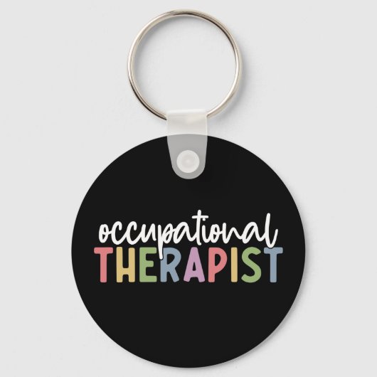 Bedrijfs Therapist OT-cadeaus Sleutelhanger (Voorkant)