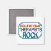Bedrijfs Therapisten Rock Magneet (Voorkant / Achterkant)
