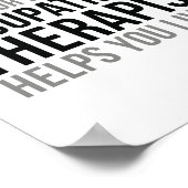 Bedrijfs Therapistische Citaten Poster (Hoek)