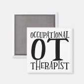 Bedrijfs Therapistische Gift, T.T. gift, OT Magneet (Voorkant / Achterkant)