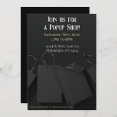 Bedrijfs Uitnodiging van het Netwerk (Voorkant / Achterkant)