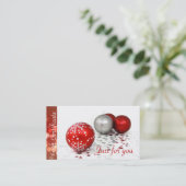 Bedrijfs Vakantie cadeaubonnen Kortingskaartje (Staand voorkant)