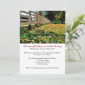 Bedrijfs van de Conferentie de Collectieve Uitnodi Save The Date (Staand voorkant)