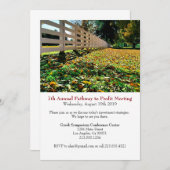 Bedrijfs van de Conferentie de Collectieve Uitnodi Save The Date (Voorkant / Achterkant)