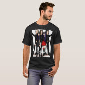 Bedrijfs van de Gothic van de Gothic Clique Friend T-shirt (Voorkant volledig)