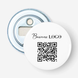Bedrijfs van de Logo de Promotie QR Code Button Flesopener