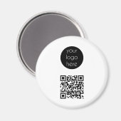 Bedrijfs van de Logo de Promotie QR Code Magneet (Voorkant / Achterkant)