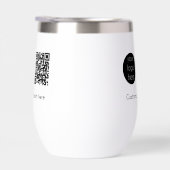 Bedrijfs van de Logo Promotietekst QR van de Code (Rechts)