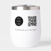 Bedrijfs van de Logo Promotietekst QR van de Code (Voorkant)