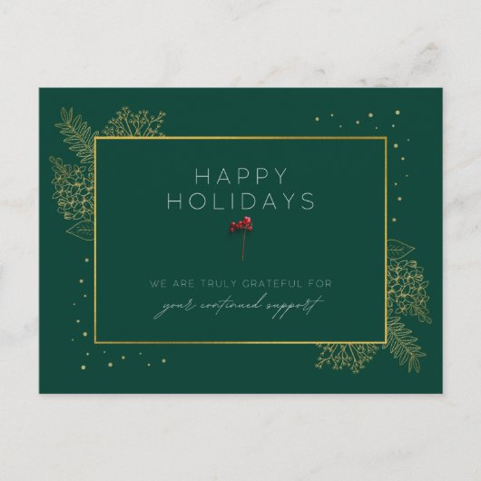 Bedrijfs van de Vrijdag Vergroting Kaart Prettige (Voorkant)