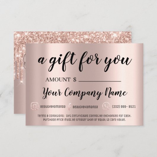 Bedrijfs van het Certificaat breekt de Uitbreiding (Voorkant / Achterkant)