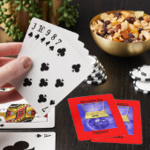 Bedrijfs vandaag pokerkaarten (Insitu)