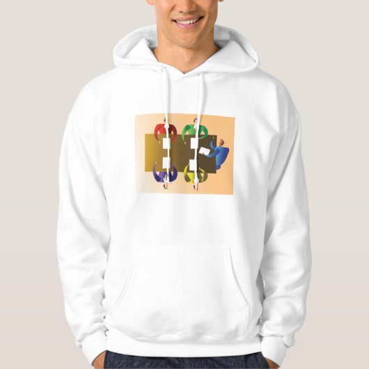 Bedrijfs Vergadering Hoodie (Voorkant)