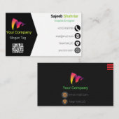 Bedrijfs Visitekaartje (Voorkant / Achterkant)