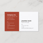 Bedrijfs Visitekaartje | Beton (Achterkant)