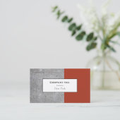 Bedrijfs Visitekaartje | Beton (Staand voorkant)