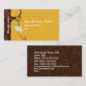 Bedrijfs Visitekaartje van bier (Voorkant / Achterkant)