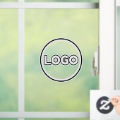 Bedrijfs Zakelijke Aangepaste Zakelijke Logo Winke Raamsticker (Huis)