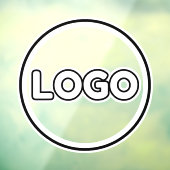 Bedrijfs Zakelijke Aangepaste Zakelijke Logo Winke Raamsticker (Vel 3)