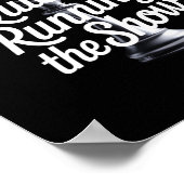 Bedrijfsaangelegenheden – Het Show rustig runnen Poster (Hoek)