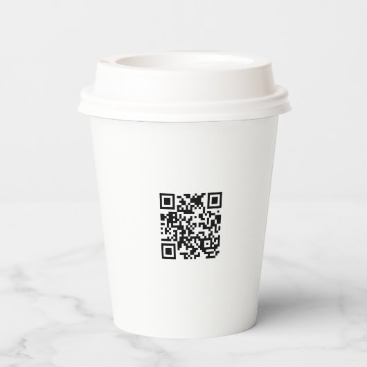 Bedrijfsactiviteiten Grote logo Aangepast Papieren Bekers (Achterkant)