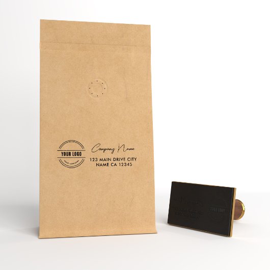 Bedrijfsadres | Logo Professioneel bedrijfscentrum Rubberstempel