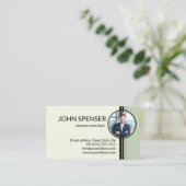 Bedrijfsadviseur Financieel Adviseur Realtor Visitekaartje (Staand voorkant)