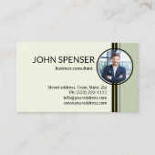 Bedrijfsadviseur Financieel Adviseur Realtor Visitekaartje (Voorkant)