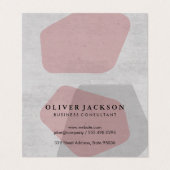 Bedrijfsadviseur Visitekaartje (Buitenkant ongevouwen)